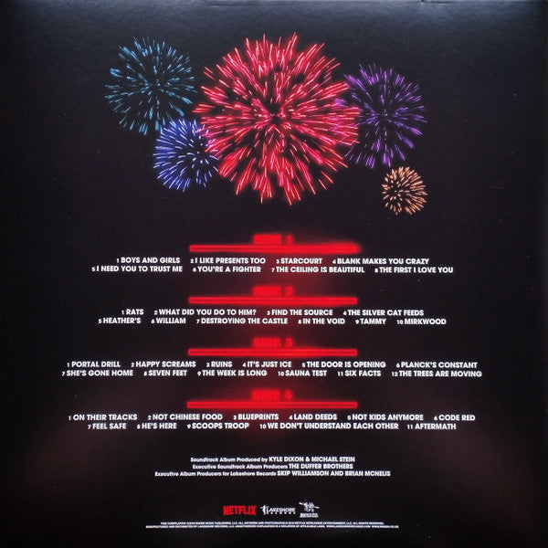 Kyle Dixon & Michael Stein - Stranger Things 3 - Mint- 2 LP Record 2019 Lakeshore Invada Firework Splatter Vinyl - Netflix Series Score / Soundtrack - Shuga Records