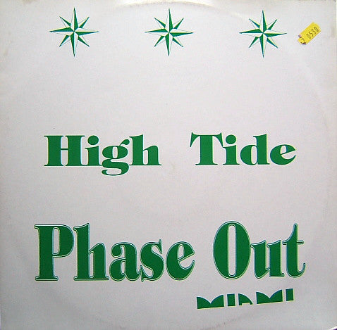 High Tide - Phase Out - VG+ 12" Single Record 1991 VRS Italy Vinyl - Techno - Shuga Records