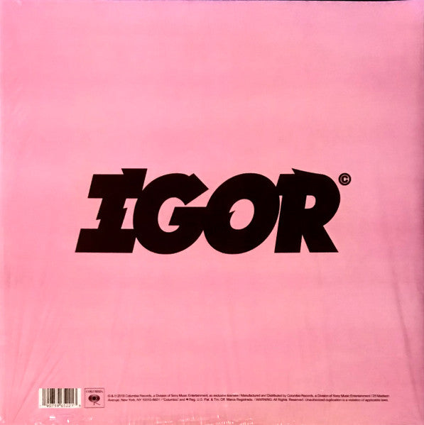 Tyler, The Creator - IGOR - New LP Record 2019 Columbia USA Vinyl - Hip Hop / R&B - Shuga Records