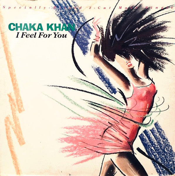 Chaka Khan - Feel For You - VG+ 12" Single Record 1984 Warner USA Original Vinyl - Synth-pop / Disco - Shuga Records