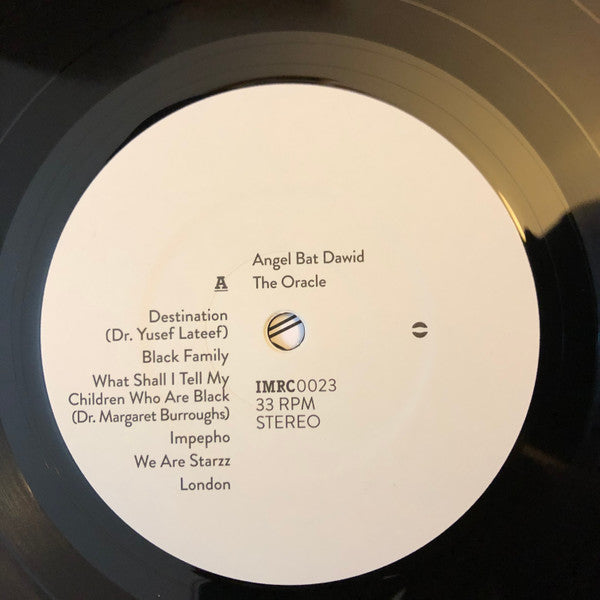 Angel Bat Dawid ‎– The Oracle - Mint- LP Record 2019 International Anthem Intergalactic Mantra Vinyl & Insert - Jazz / Avant-garde Jazz