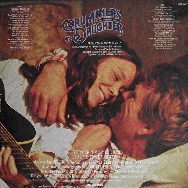 Various - Coal Miner's Daughter (Original Motion Picture) - Mint- LP Record 1980 MCA USA Vinyl - Soundtrack - Shuga Records