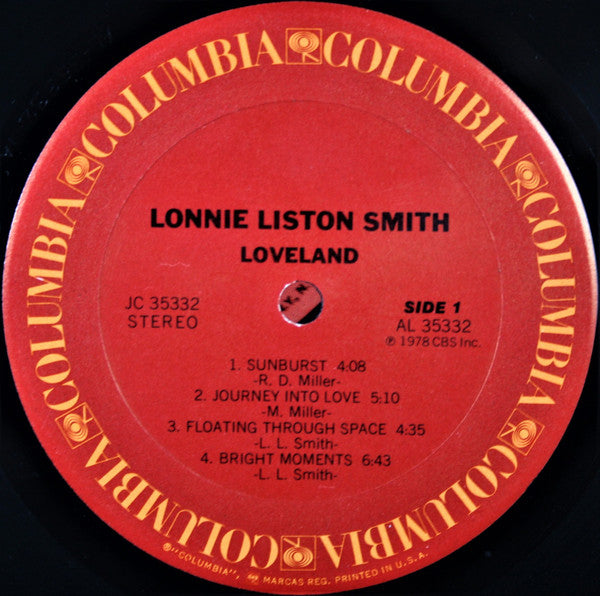 Lonnie Liston Smith - Loveland - Mint- LP Record 1978 Columbia USA Original Vinyl, OIS & Insert - Jazz / Jazz-Funk - Shuga Records