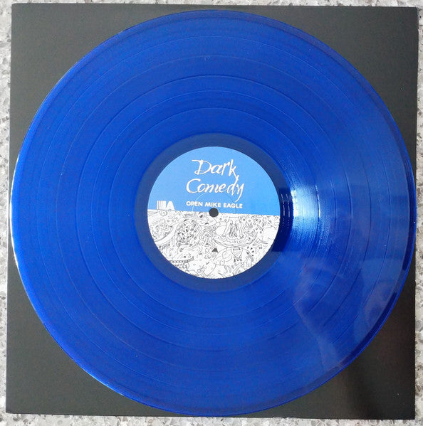 Open Mike Eagle - Dark Comedy - Mint- LP Record 2014 Mello Music Group 1st Press Blue Vinyl - Chicago Hip Hop / Conscious
