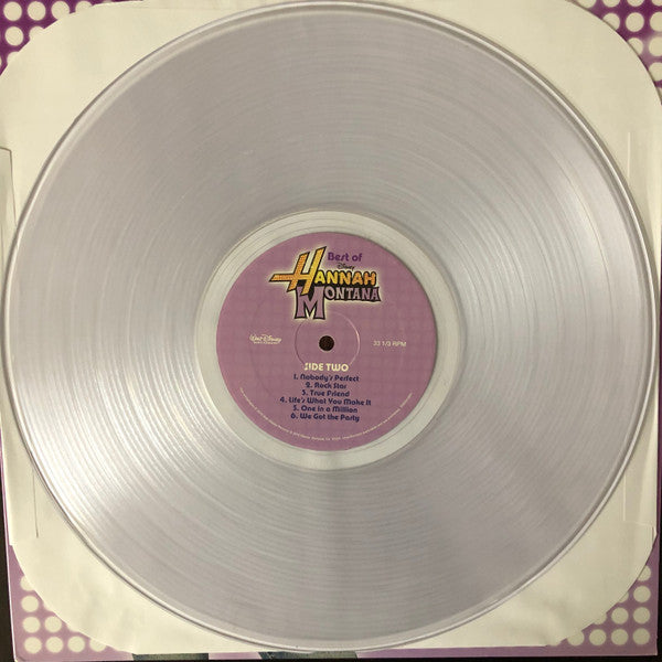 Hannah Montana - Best Of Hannah Montana - New LP Record 2019 Walt Disney Clear Vinyl - Country - Shuga Records