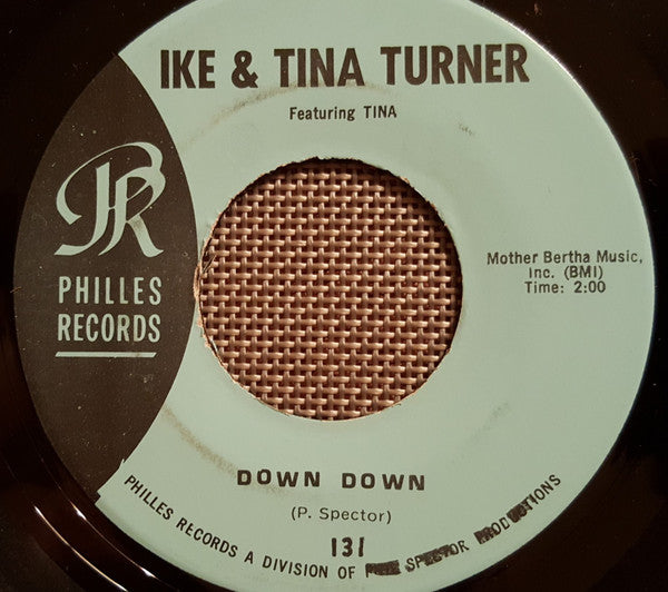 Ike & Tina Turner - River Deep - Mountain High - VG+ 7" Single Record 1966 Philles USA Unofficial Vinyl - Soul / Funk - Shuga Records
