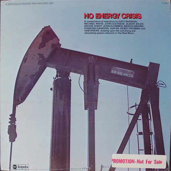 Various - No Energy Crisis - VG+ 2 LP Record 1974 ABC USA Vinyl - Jazz / Free Jazz / Jazz-Soul - Shuga Records