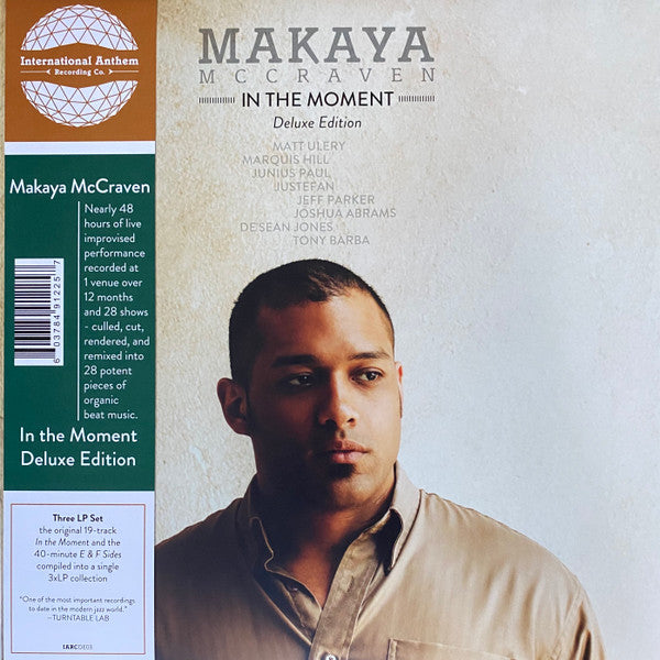 Makaya McCraven - In The Moment (2015) - New 3 LP Record 2019 International Anthem Deluxe Vinyl & OBI - Jazz / Jazzy Hip-Hop - Shuga Records