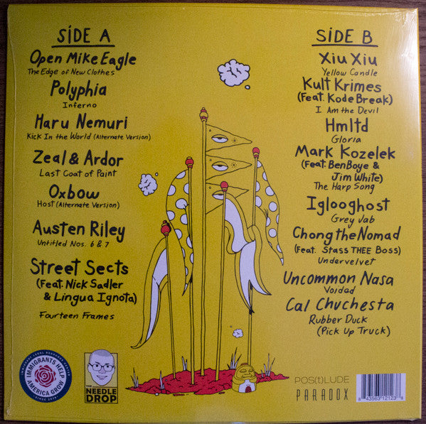 Various - The Needle Drop - Mint- LP Record 2019 USA Yellow & Black Split Vinyl - Hip Hop / Experimental / Abstract - Shuga Records