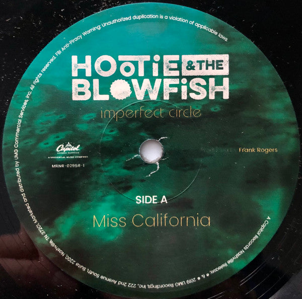 Hootie & The Blowfish – Miss California / Half A Day Ahead - New 7" Single Record 2019 Capitol USA Vinyl - Rock