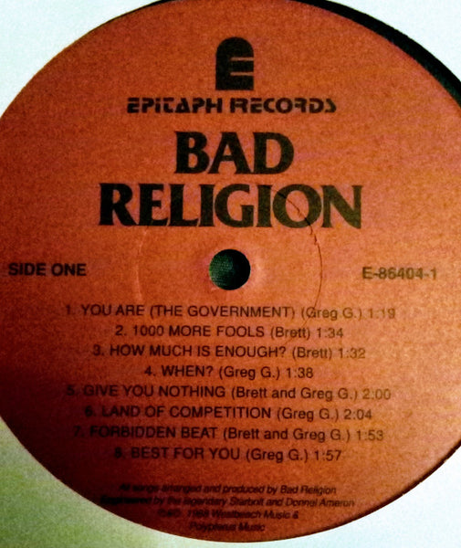 Bad Religion - Suffer (1993) - New LP Record 2019 Epitaph Vinyl - Punk - Shuga Records
