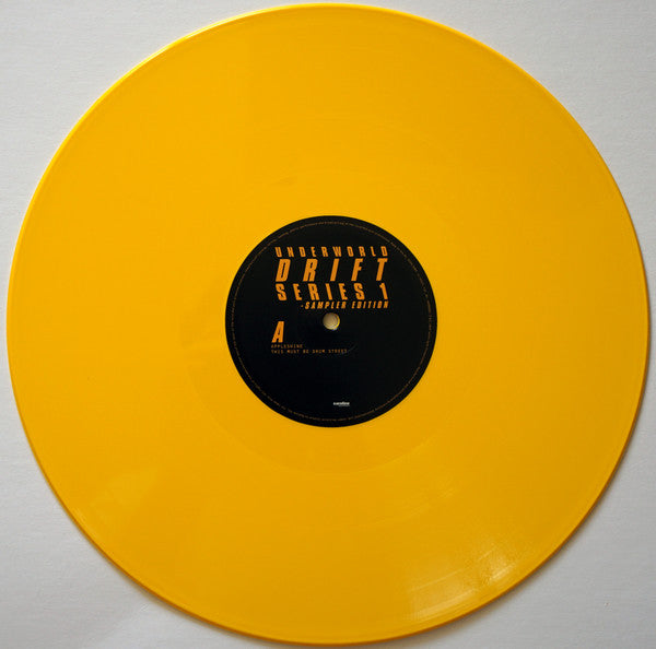 Underworld ‎– Drift Series 1 - Sampler Edition - New 2 LP Record 2019 Caroline Yellow Vinyl - Electronic / Techno / Ambient / Acid House - Shuga Records