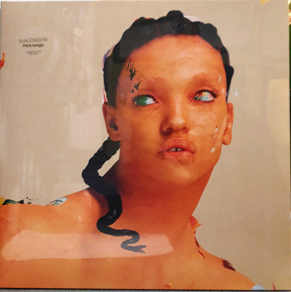 FKA twigs - Magdalene - Mint- LP Record 2019 Young Turks Red Vinyl & Insert - Electronic / Downtempo / Leftfield - Shuga Records