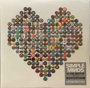 Simple Minds – 40: The Best Of 1979 - 2019 - New 2 LP Record 2019 UMG Silver Vinyl - Rock