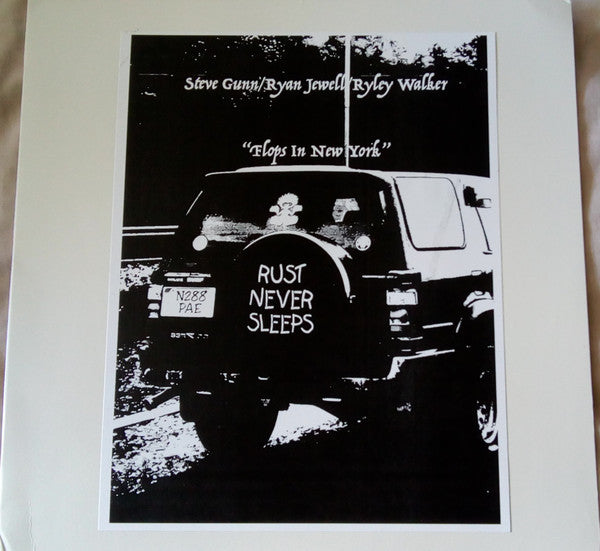 Steve Gunn / Ryan Jewell / Ryley Walker - "Flops In New York" Recorded live at Union Pool in Brooklyn - New LP Record 2019 Husky Pants Vinyl - Psychedelic Rock / Experimental - Shuga Records