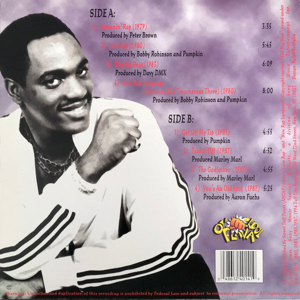 Spoonie Gee - Godfather Of Hip Hop - VG+ LP Record 1996 Ol' Skool Flava USA Vinyl - Hip Hop / Conscious - Shuga Records