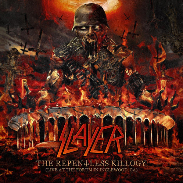 Slayer - The Repentless Killogy (Live At The Forum In Inglewood, CA) - Mint- 2 LP Record 2019 Nuclear Blast Red Vinyl - Rock / Metal / Thrash - Shuga Records