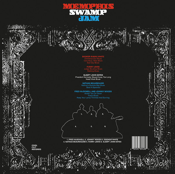 Various - Memphis Swamp Jam (1969) - New LP Record 2019 Cool Cult Europe Import 180 gram Vinyl - Blues - Shuga Records