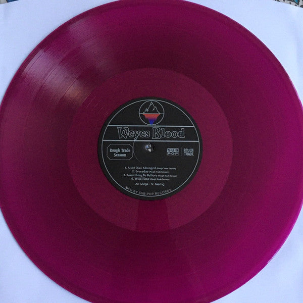 Signed Autographed - Weyes Blood - Rough Trade Session - New LP Record 2019 Sub Pop UK Rough Trade Exclusive - Indie Rock / Art Rock / Folk Rock