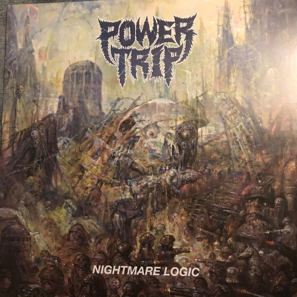 Power Trip - Nightmare Logic (2017) - Mint- LP Record 2019 Dark Operative Brown Marbled Vinyl - Thrash Metal - Shuga Records