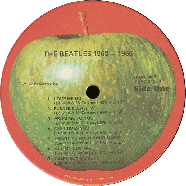 The Beatles - 1962-1966 - VG 2 LP Record 1976 Apple USA Original Vinyl - Rock & Roll / Pop Rock - Shuga Records