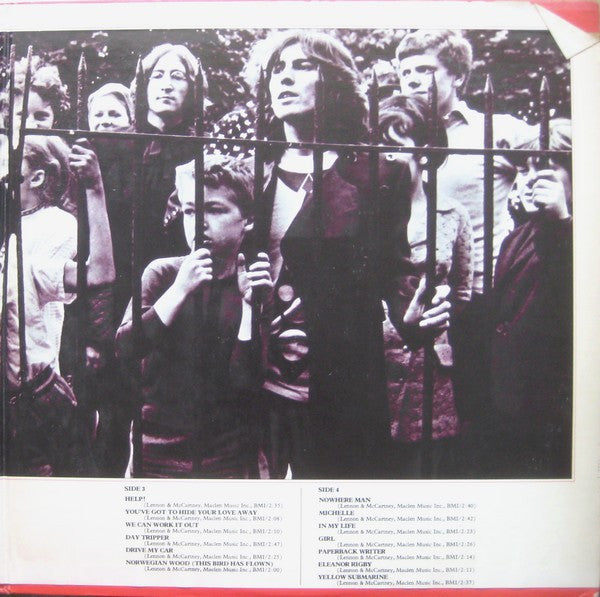 The Beatles - 1962-1966 - VG 2 LP Record 1976 Apple USA Original Vinyl - Rock & Roll / Pop Rock - Shuga Records