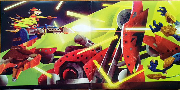 Josh Mancell - Jak And Daxter - Mint- 2 LP Record 2020 Fangamer Naughty Dog USA Yellow Marble & Orange Marble Vinyl - Soundtrack / Video Game Music - Shuga Records