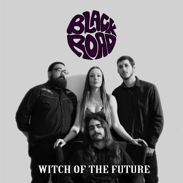 Black Road - Witch Of The Future - New LP Record 2019 DHU Radiation Edition Milky Clear w/ Purple and Black Splatter Vinyl, Insert, Sticker, Download & Note - Doom Metal