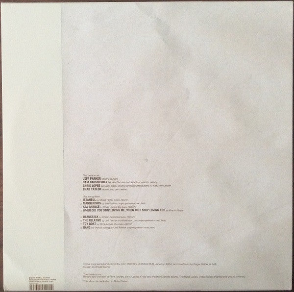 Jeff Parker - The Relatives (2004) - Mint- LP Record 2017 Thrill Jockey Black Vinyl & Download - Chicago Jazz / Experimental - Shuga Records