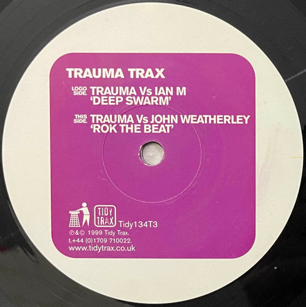 UK HARD HOUSE TRANCEレコードセット Trauma - Trauma Trax - VG+ 12
