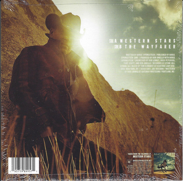 Bruce Springsteen - Western Stars - New 7" Single Record Store Day Black Friday 2019 Columbia RSD Blue Vinyl - Pop Rock / Country Rock - Shuga Records