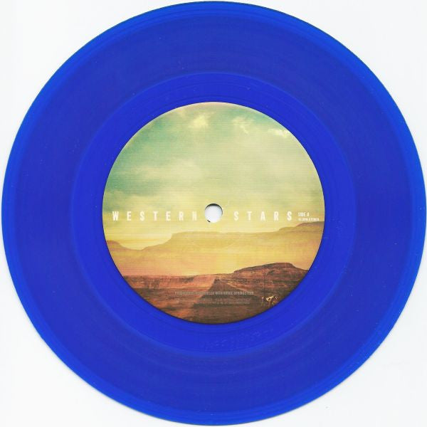 Bruce Springsteen - Western Stars - New 7" Single Record Store Day Black Friday 2019 Columbia RSD Blue Vinyl - Pop Rock / Country Rock - Shuga Records