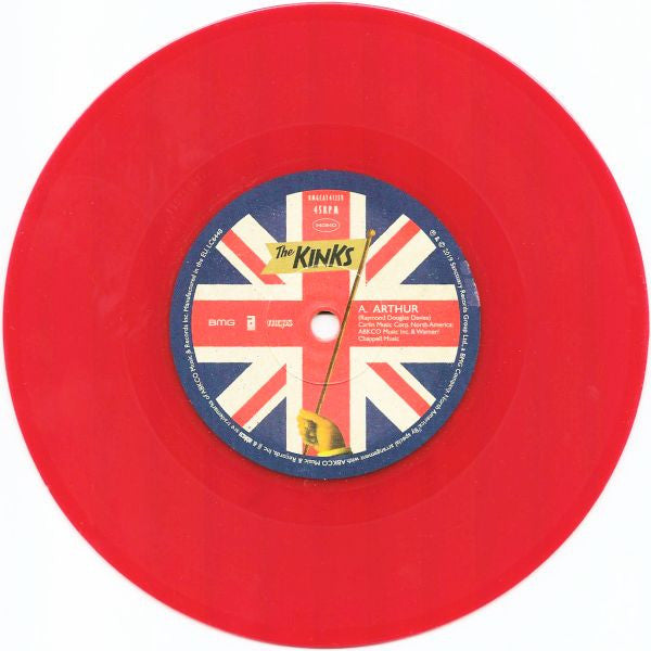The Kinks - Arthur / Brainwashed - New 7" Single Record Store Day Black Friday 2019 ABKCO BMG RSD Red Vinyl - Pop Rock - Shuga Records