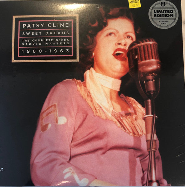 Patsy Cline - Sweet Dreams: The Complete Decca Studio Masters 1960-1963 - New 2 LP Record Store Day Black Friday Third Man Pink/Purple/Yellow Vinyl - Country - Shuga Records