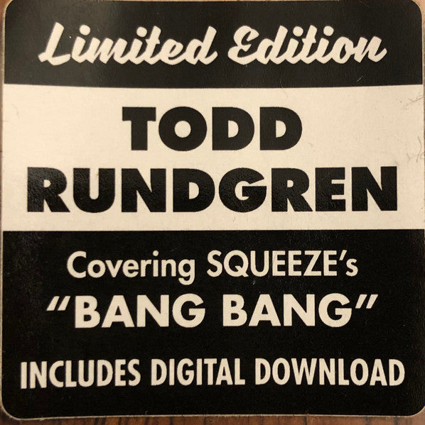 Todd Rundgren - Bang Bang / Instrumental - New 7" Single Record Store Day Black Friday 2019 Yep Roc USA RSD - Synth-pop / Alternative Rock - Shuga Records