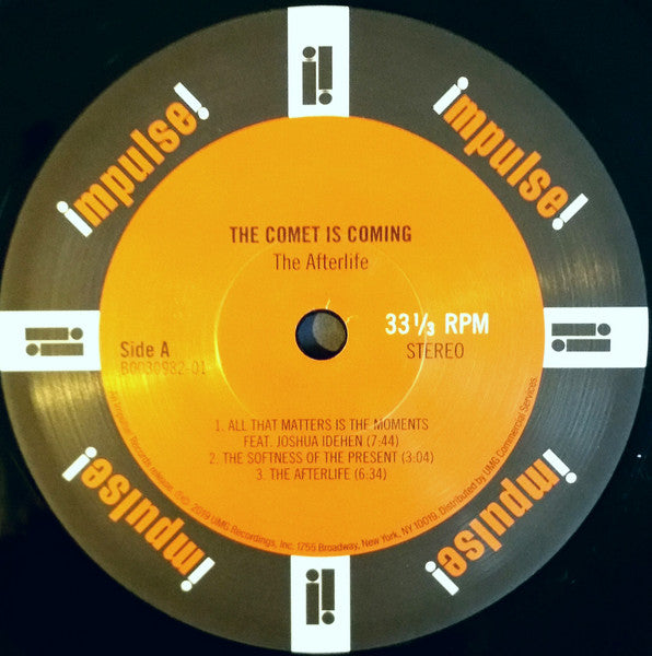 The Comet Is Coming – The Afterlife - Mint- EP Record Store Day Black Friday 2019 Verve RSD Vinyl - Jazz / Fusion/ Psychedelic - Shuga Records