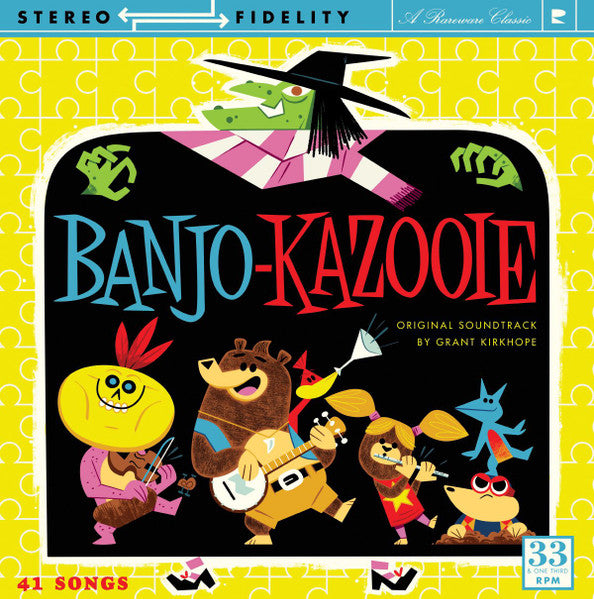 Grant Kirkhope - Banjo-Kazooie - New 4 LP Record Box Set 2019 Fangamer Xbox Game Vinyl -  Video Game Music/ Soundtrack - Shuga Records