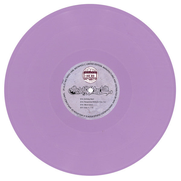 Mysterys Extinction - Mysterys Extinction (1995) - New 2 LP Record 2019 Europe 90's Tapes Purple Vinyl & Download - Hip Hop / Conscious - Shuga Records