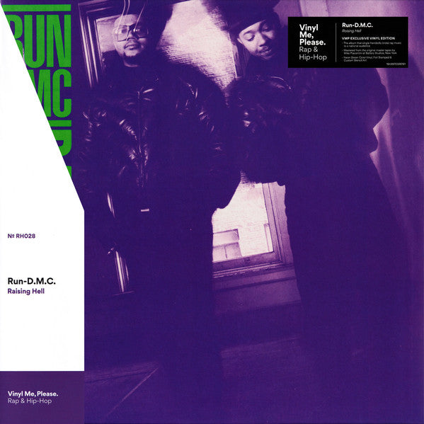 Run DMC - Raising Hell (1986) - New LP Record 2019 Profile Vinyl Me Please Club 180 gram Neon Green Vinyl & OBI - Hip Hop - Shuga Records