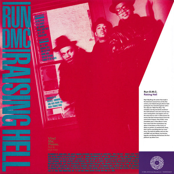Run DMC - Raising Hell (1986) - New LP Record 2019 Profile Vinyl Me Please Club 180 gram Neon Green Vinyl & OBI - Hip Hop - Shuga Records