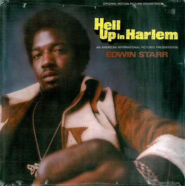 Edwin Starr - Hell Up In Harlem (Original Motion Picture 1974) - VG+ LP Record 2004 Motown USA Vinyl - Soundtrack / Funk - Shuga Records