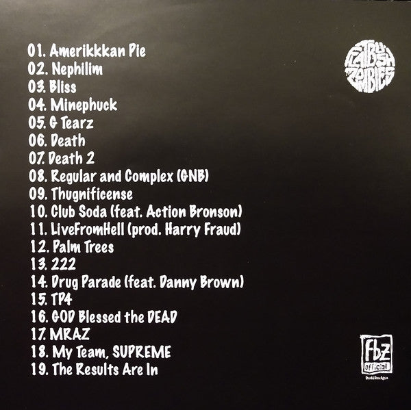 Flatbush Zombies - Better Off Dead (BetterOffDead 2013) - New 2 LP Record 2019 Electric Koolade Europe Random Colored or Clear Vinyl - Hip Hop - Shuga Records
