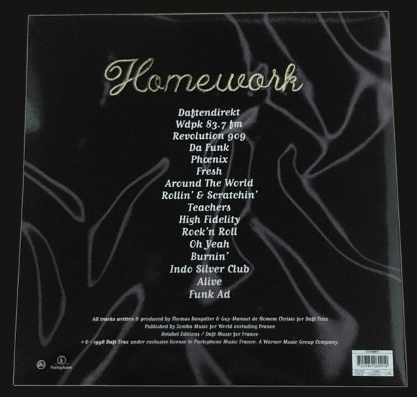 Daft Punk - Homework (1996) - Mint- 2 LP Record 2019 Parlophone Soma Quality Vinyl - Electronic / House / Disco - Shuga Records
