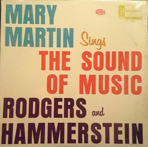Mary Martin - Songs From The Sound Of Music - VG+ LP Record 1966 Walt Disney Disneyland USA Mono Vinyl Original - Soundtrack - Shuga Records
