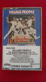 Village People – Can't Stop The Music - The Original Soundtrack Album - Used Cassette 1980 Casablanca Tape - Soundtrack / Disco