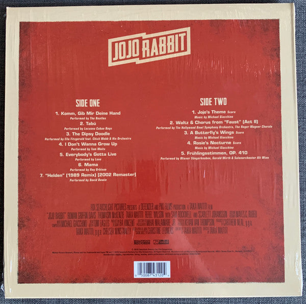 Various - Jojo Rabbit (Original Motion Picture) - New LP Record 2019 Hollywood Vinyl & Lithograph - Soundtrack
