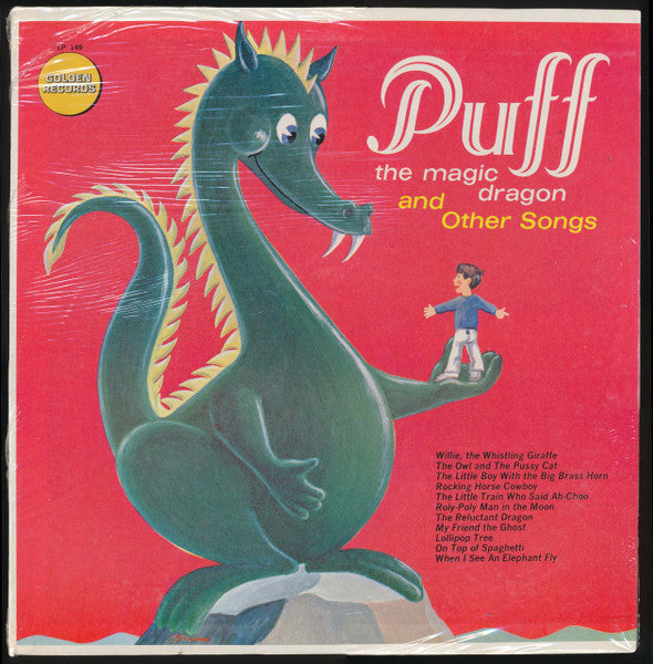 The Sandpiper Singers - Puff The Magic Dragon - VG LP Record 1974 Golden USA Vinyl - Children's - Shuga Records