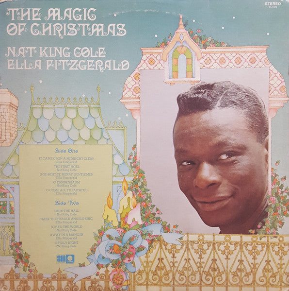 Nat King Cole, Ella Fitzgerald – The Magic Of Christmas - VG+ LP Record 1973 Capitol USA vinyl - Holiday / Jazz