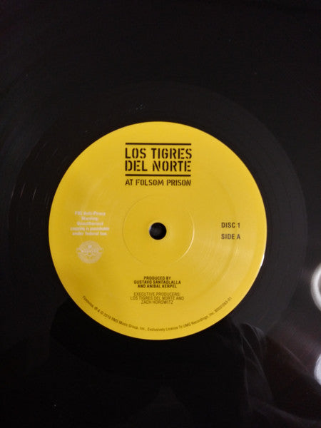 Los Tigres Del Norte - At Folsom Prison - Mint- 2 LP Record 2019 FonoVisa Black Vinyl Original RARE - Latin / Norteño - Shuga Records