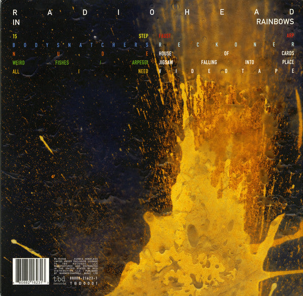 Copy of Radiohead – In Rainbows - VG+ LP Record 2008 TBD USA Original Vinyl - Indie Rock / Experimental - Shuga Records
